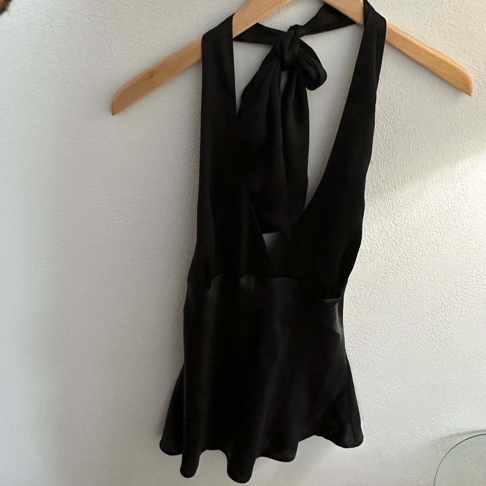 Basement Halter Top Black size L Women